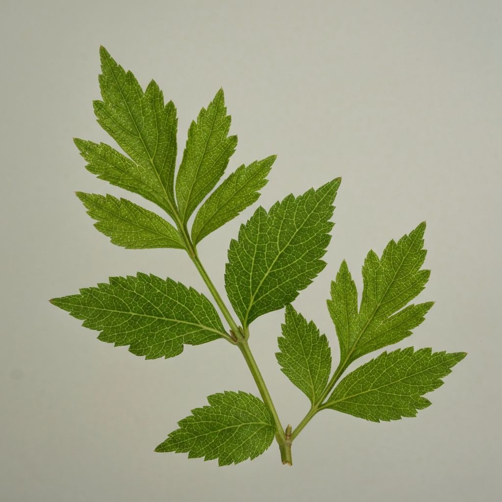 Eleutherococcus senticosus Blätter